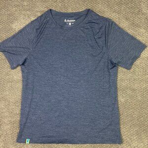 Chubbies Ultimate Tee Shirt Men's XL Blue Performance Gym Running